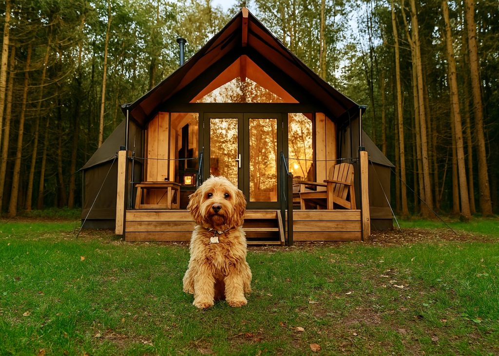 Dog Friendly Glampsites in Wales - Blog (ai generated)
