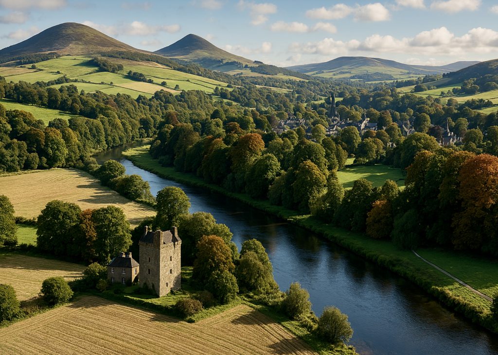 Glamping in Wales - Regions - Scottish Borders