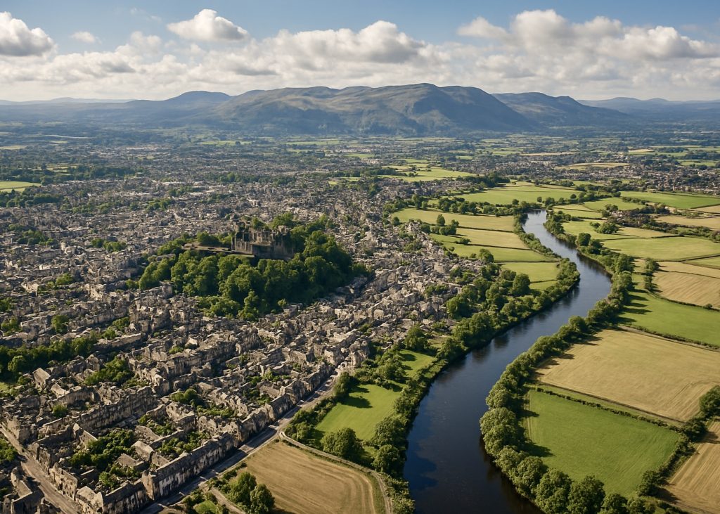 Glamping in Wales - Regions - Stirling, Falkirk and Clackmannanshire (AI generated image)